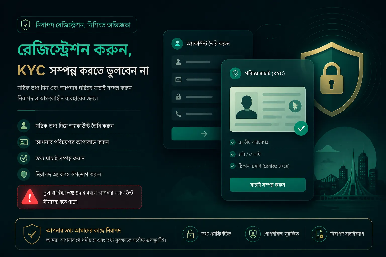 বাংলাদেশি ব্যবহারকারীদের জন্য KKFB Register Guide ভিজ্যুয়াল
