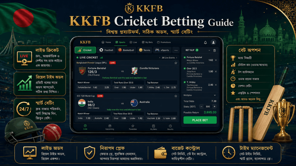 KKFB Cricket Betting Interface Placeholder