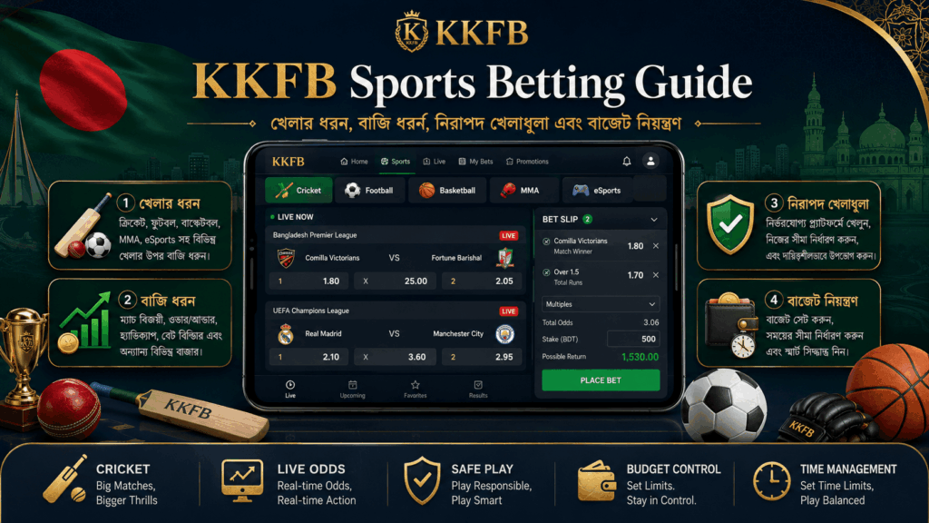 KKFB Sports Betting Bangladesh guide overview
